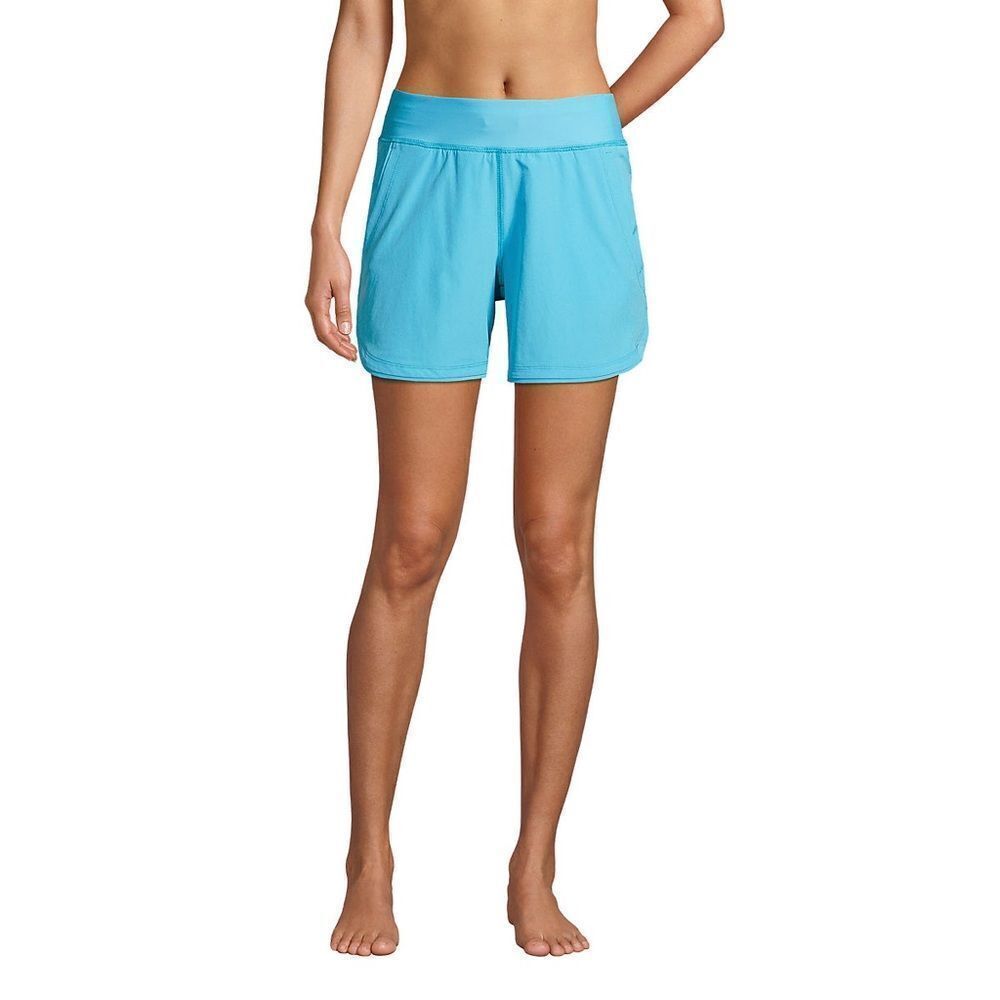 NEW Land’s End Swim 3” Quick Dry Board Shorts with panty Plus Size 18W